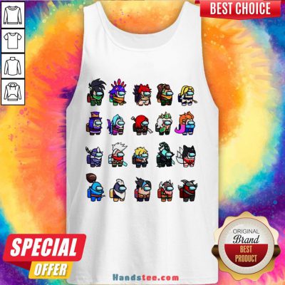 Funny Among Us X League Of Legends Games Tank Top-Design By Handstee.com