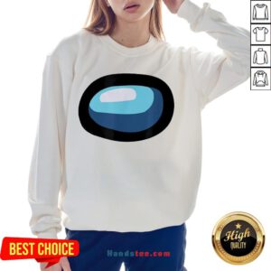 Funny Crewmate Or Sus Impostor Gaming Mask For Costume Sweatshirt- Design By Handstee.com