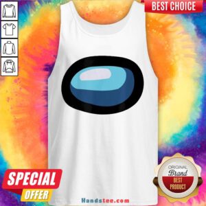 Funny Crewmate Or Sus Impostor Gaming Mask For Costume Tank Top- Design By Handstee.com