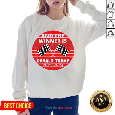 Good And The Winner Is Donald Trump In 2020 President Election Vote Sweatshirt- Design By Handstee.com