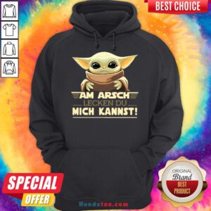 Good Baby Yoda Am Arsch Lecken Du Mich Kannst Hoodie-Design By Handstee.com