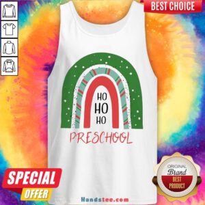Good Preschool Ho Ho Ho Classic Tank Top- Design By Handstee.com
