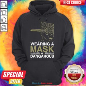 Good Wearing A Mask Meme Trollface Conspiracy Theory Hoodie- Design By Handstee.com