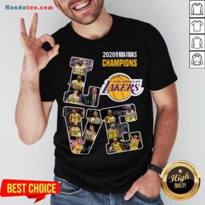 Happy Love Los Angeles Lakers 2020 Nba Finals Champions Signatures Shirt- Design By Handstee.com