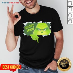 Happy The Grinch Six Feet People Shirt- Design By Handstee.com