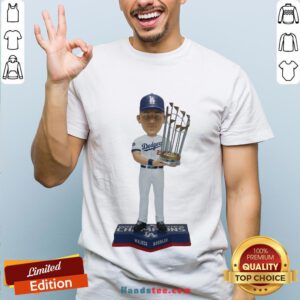 Happy Walker Buehler Los Angeles Dodgers 2020 World Series Champions Gift T-Shirts- Design By Handstee.com