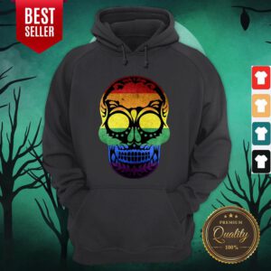 Dia De Los Muertos Steampunk Sugar Skull Halloween Hoodie