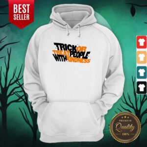 Trick Or Treat People With Kindness Ghost Halloween Hoodie