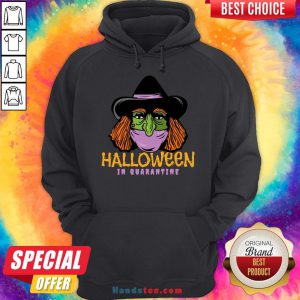 Hot Halloween In Quarantine Hoodie- Design By Handstee.com