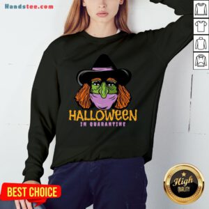 Hot Halloween In Quarantine Sweatshirt- Design By Handstee.com
