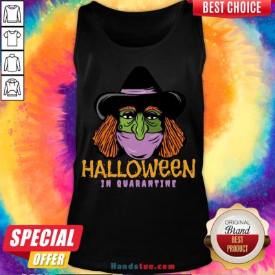 Hot Halloween In Quarantine Tank Top- Design By Handstee.com