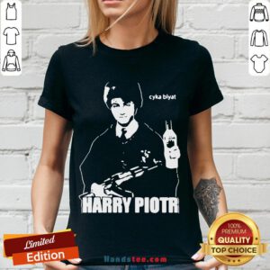Nice Harry Piotr Cyka Blyat V-neck- Design By Handstee.com