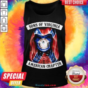 Nice Sons Of Virginia American Chapter British Flag Tank Top- Design By Handstee.com