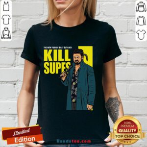 Nice The New Film By Billy Butcher Kill Supes V-neck- Design By Handstee.com