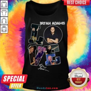 Original Love Bryan Adams Signature Tank Top- Design By Handstee.com