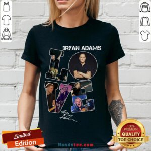 Original Love Bryan Adams Signature V-neck- Design By Handstee.com