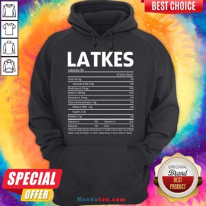 Perfect Latkes Nutrition Facts Thanksgiving Christmas Family Matching Gifts Hoodie- Design By Handstee.com