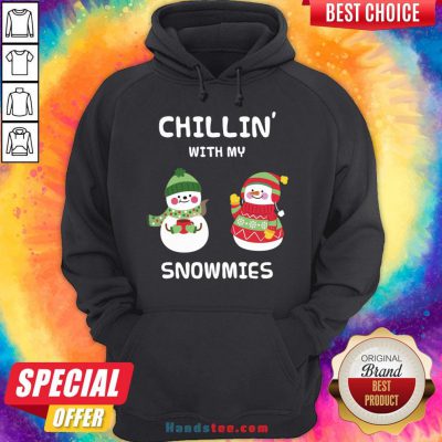 Premium Chillin With My Snowmies Hoodie- Design By Handstee.com