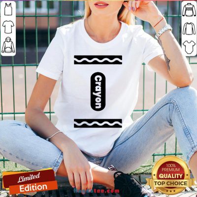 Premium Crayon 2020 V-neck- Design By Handstee.com