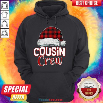 Pretty Cousin Crew Red Christmas Pajamas Hoodie- Design By Handstee.com