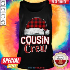 Pretty Cousin Crew Red Christmas Pajamas Tank Top- Design By Handstee.com