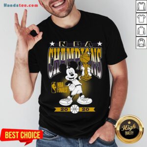 Lakers 2020 NBA Champions Mickey Mouse Shirt - Design By Handstee.com