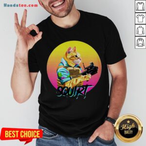 Pretty Donut Operator Cat Shirt - Design by Handstee.com