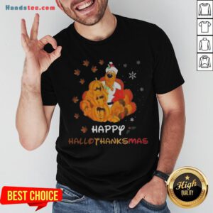 Scooby Doo Happy Hallothanksmas Christmas Halloween Shirt - Design By Handstee.com