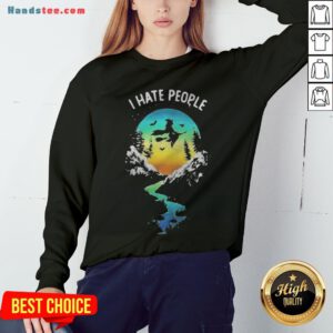 Witch Go Camping I Hate People Halloween Sweatshirt - Design By Handstee.com