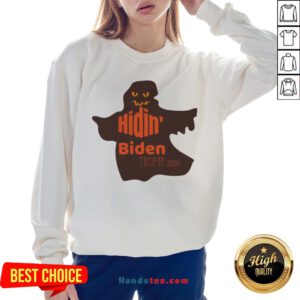 Ghost Hidin' Biden Trump 2020 Halloween Sweatshirt