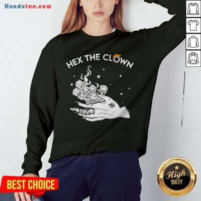Pretty Witch Hex The Clown Sweatshirt