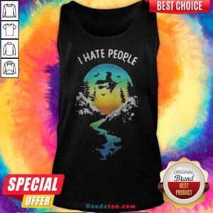 Witch Go Camping I Hate People Halloween Tank Top - Design By Handstee.com