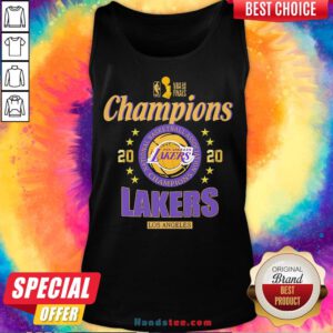 2020 Los Angeles Lakers National Basketball Association Champions Tank Top - Design by Handstee.com