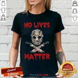 Grateful Jason Voorhees No Lives Matter Halloween V-neck - Design By Handstee.com