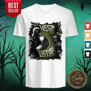 Pumpkin Head Couples Harvest Do Us Part Halloween V-neck