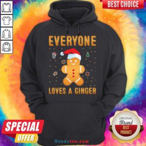 Awesome Everyone Loves A Ginger Hoodie- Design By Handstee.com