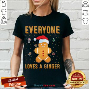 Awesome Everyone Loves A Ginger V-neck- Design By Handstee.com