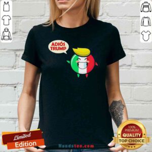 Awesome Italy Adios Trump V-neck- Design By Proposetees.com