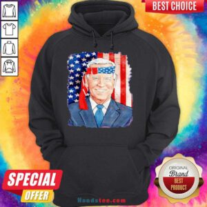 Awesome Joe Biden For President 46 Election 2020 American Flag Hoodie- Design By Handstee.com
