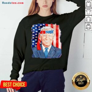 Awesome Joe Biden For President 46 Election 2020 American Flag Sweatshirt- Design By Handstee.com