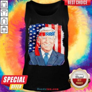 Awesome Joe Biden For President 46 Election 2020 American Flag Tank Top- Design By Handstee.com