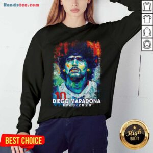 Retro Vintage Diego Maradona 1960-2020 Sweatshirt- Design By Handstee.com