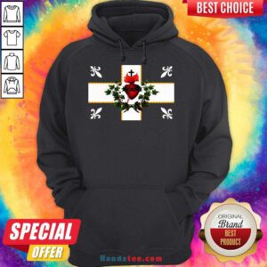 Awesome Sweat Canada Sacre Coeur Carillon Catholique Francais Flag Royal Quebec Hoodie- Design By Handstee.com