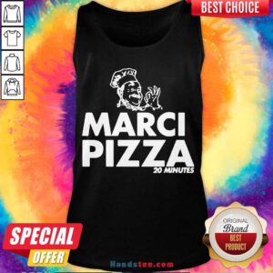 Washington Bicentennial Marci Pizza 20 Minutes Tank-Top- Design By Handstee.com