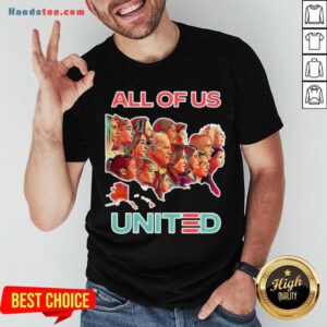 Funny All Of Us United By Biden Harris President 2020 T-Shirt- Design By Handstee.com