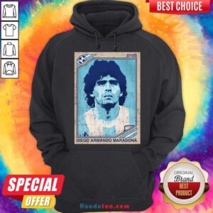 Fu Diego Armando Maradona - 10 Forever Hoodie- Design By Handstee.com