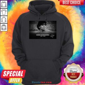 Diego Maradona 30 10 1960 – 25 11 2020 Rip Legend Never Die Signature Hoodie- Design By Handstee.com
