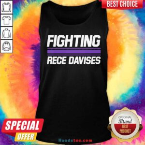 Funny Fighting Rece Davises Tank-Top- Design By Handstee.com