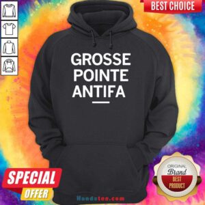 Funny Grosse Pointe Antifa 2020 Hoodie- Design By Handstee.com