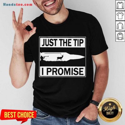 Just The Tip I Promise Shirt- Design By Handstee.com
